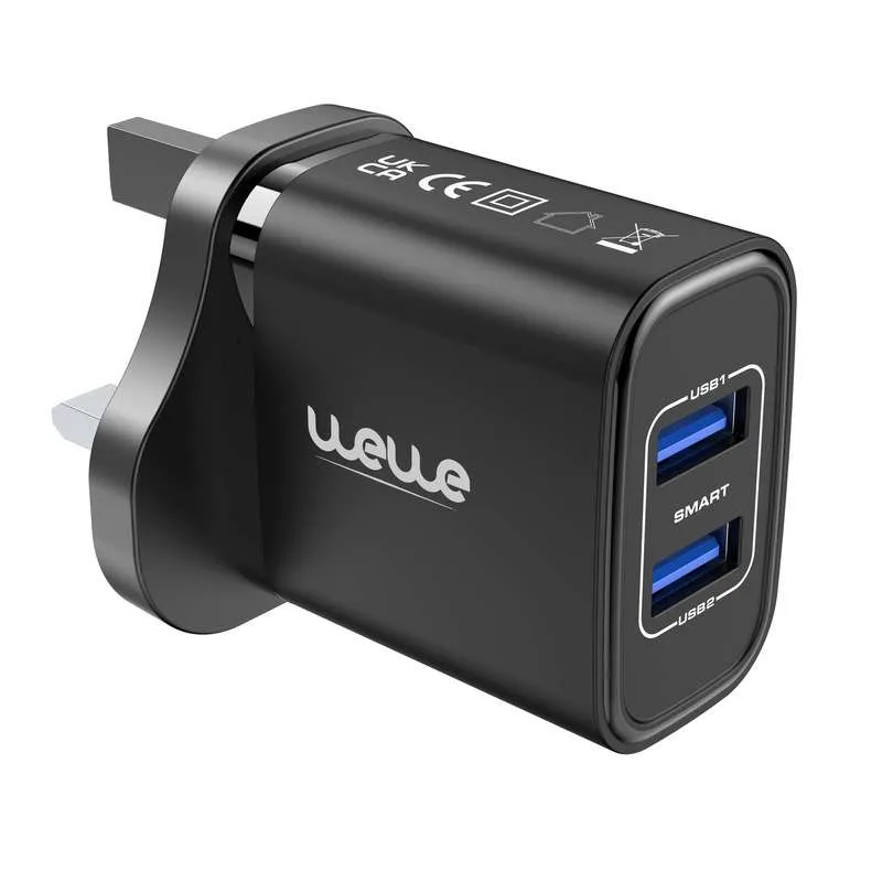 12W Dual USB Fast Charger
