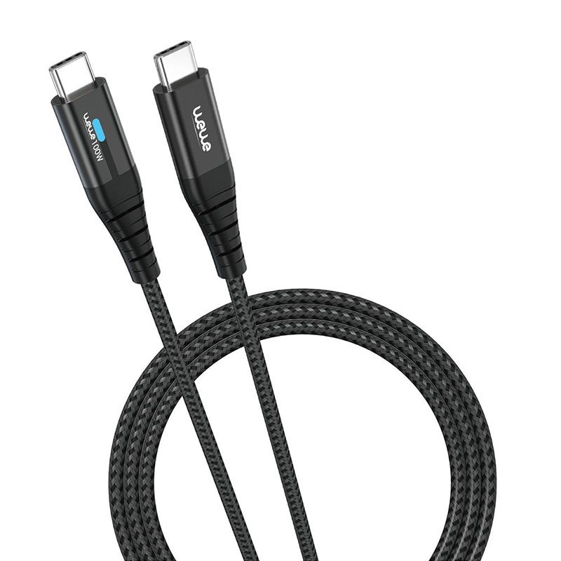 100W Type-C to Type-C charging cable, 1.2 meters long