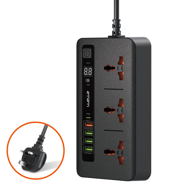 Power strip + 20W fast charger