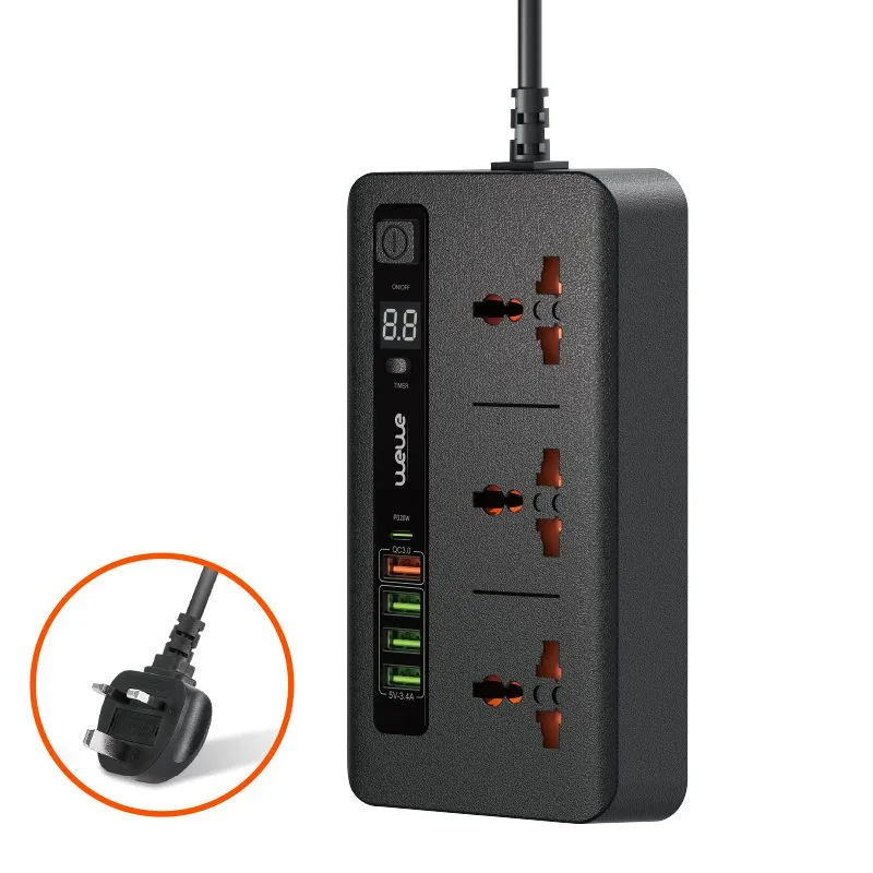 Power strip + 20W fast charger