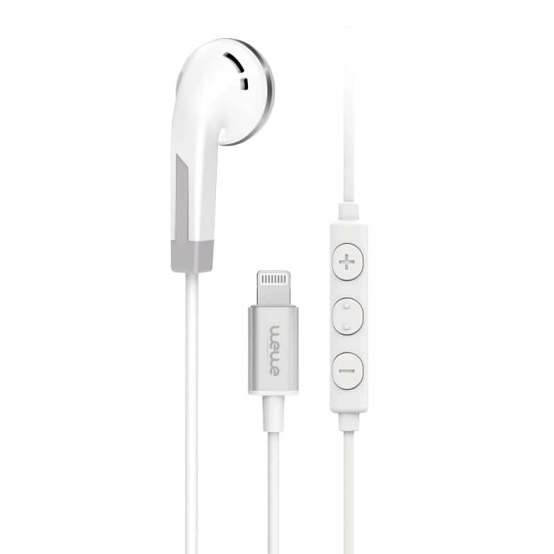 MFi certified mono headset for Apple Lightning devices