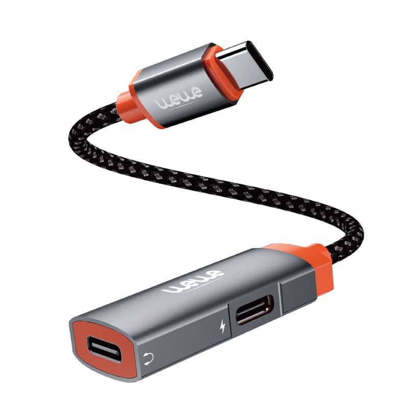 2 in 1 Cable + Adapter (TYPE-C)