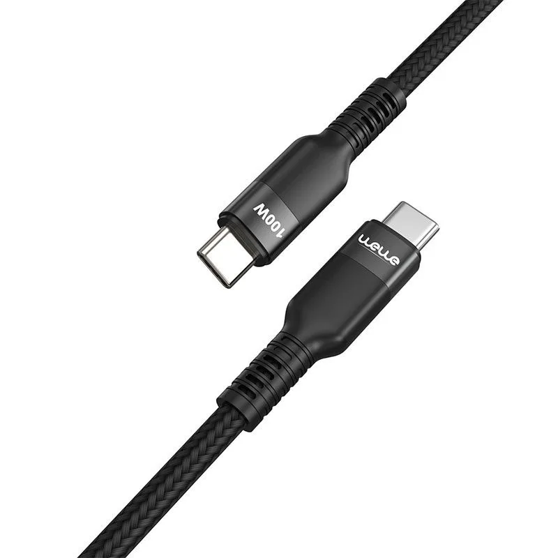 100W Type-C to Type-C charging cable, 1.2 meters long