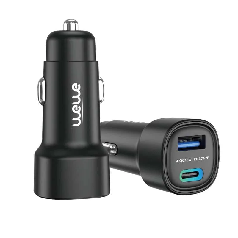 Dual 48W Fast Cigarette Lighter Charger (PD)