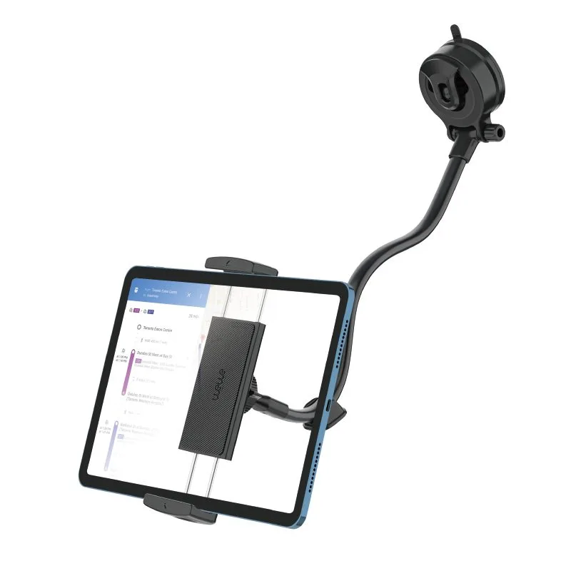 Telescopic car tablet holder