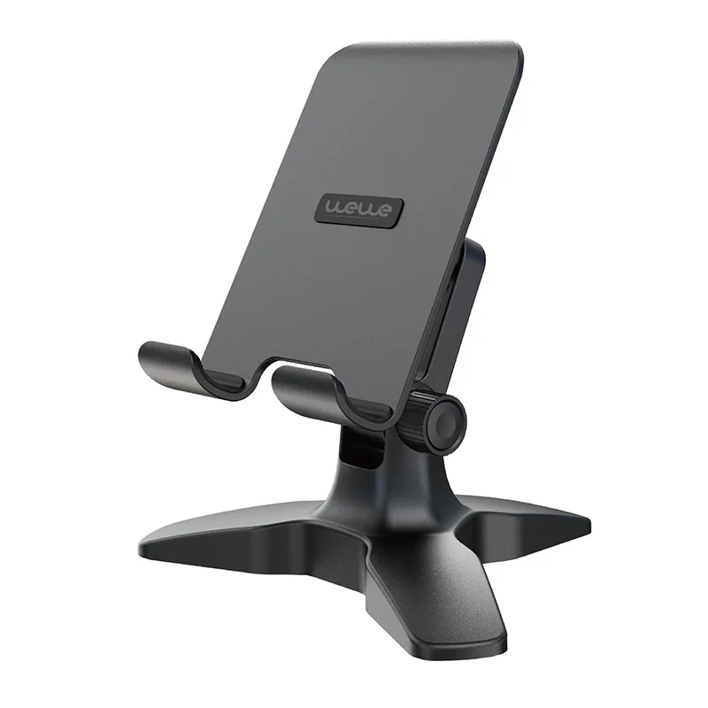 Adjustable desktop phone holder