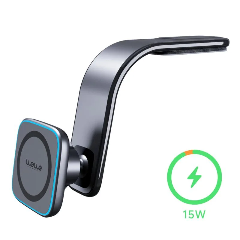 Phone holder + 15W wireless charging (MagSafe)