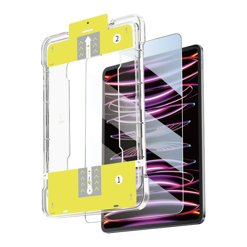 Dual screen protector for iPad