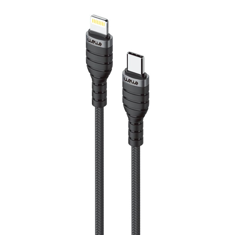 30W Type-C to Lightning charging cable, 2 meters long